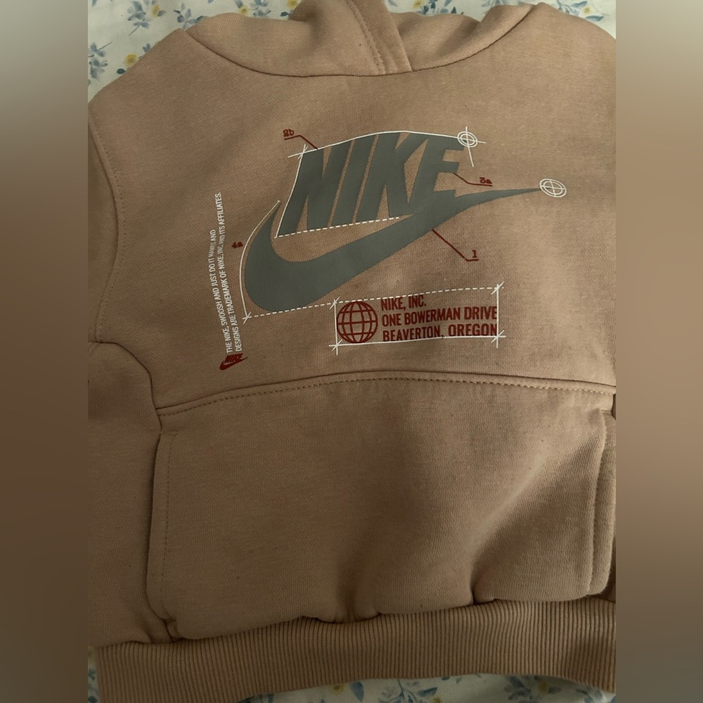 Nike Kids Beige Hoodie